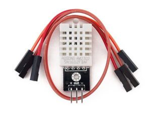 Bild zeigt einen DHT22 Sensor mit Breakout Board